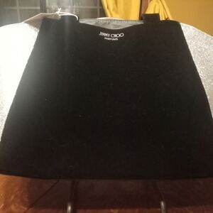 Jimmy Choo Parfums Black And Silver Tote Bag